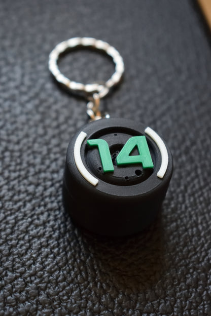 Fernando Alonso #14 | Keychain