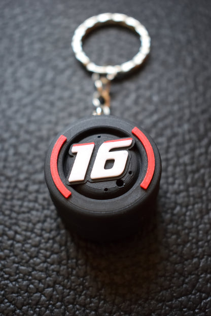 Charles Leclerc #16 | Keychain