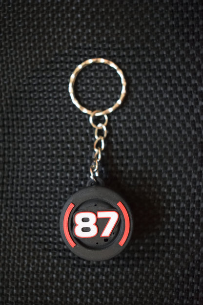 Ollie Bearman #87 | Keychain
